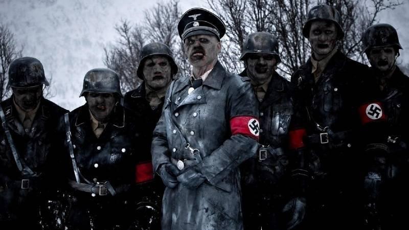 纳粹型 出现电影:《下雪总比流血好》 僵尸特色:全变成丧尸的纳粹