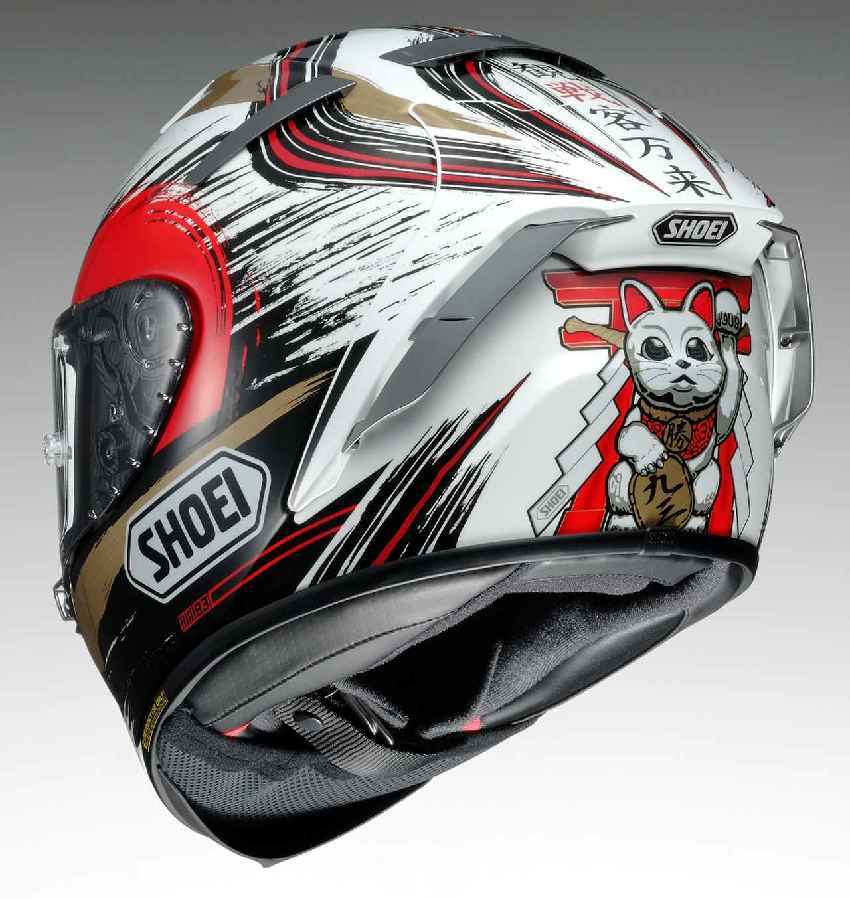 shoei x-14 marquez 招财猫」观战客万来」